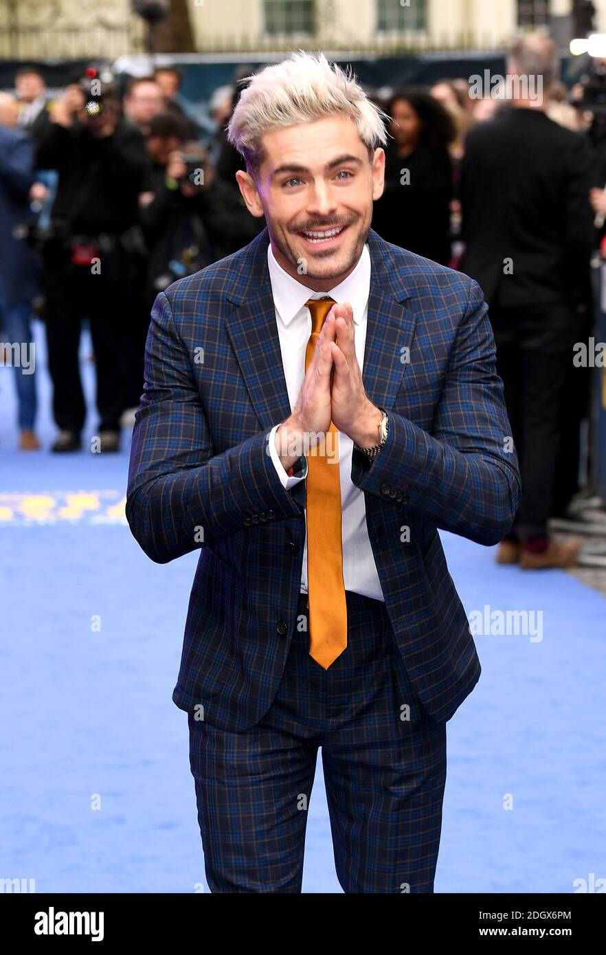 Zac Efron bei der European Premiere von Extremely Wicked, Shocking Evil and Vile am 24. April 2019 im Curzon Mayfair, London. Bildnachweis sollte lauten: Doug Peters/EMPICS Stockfoto