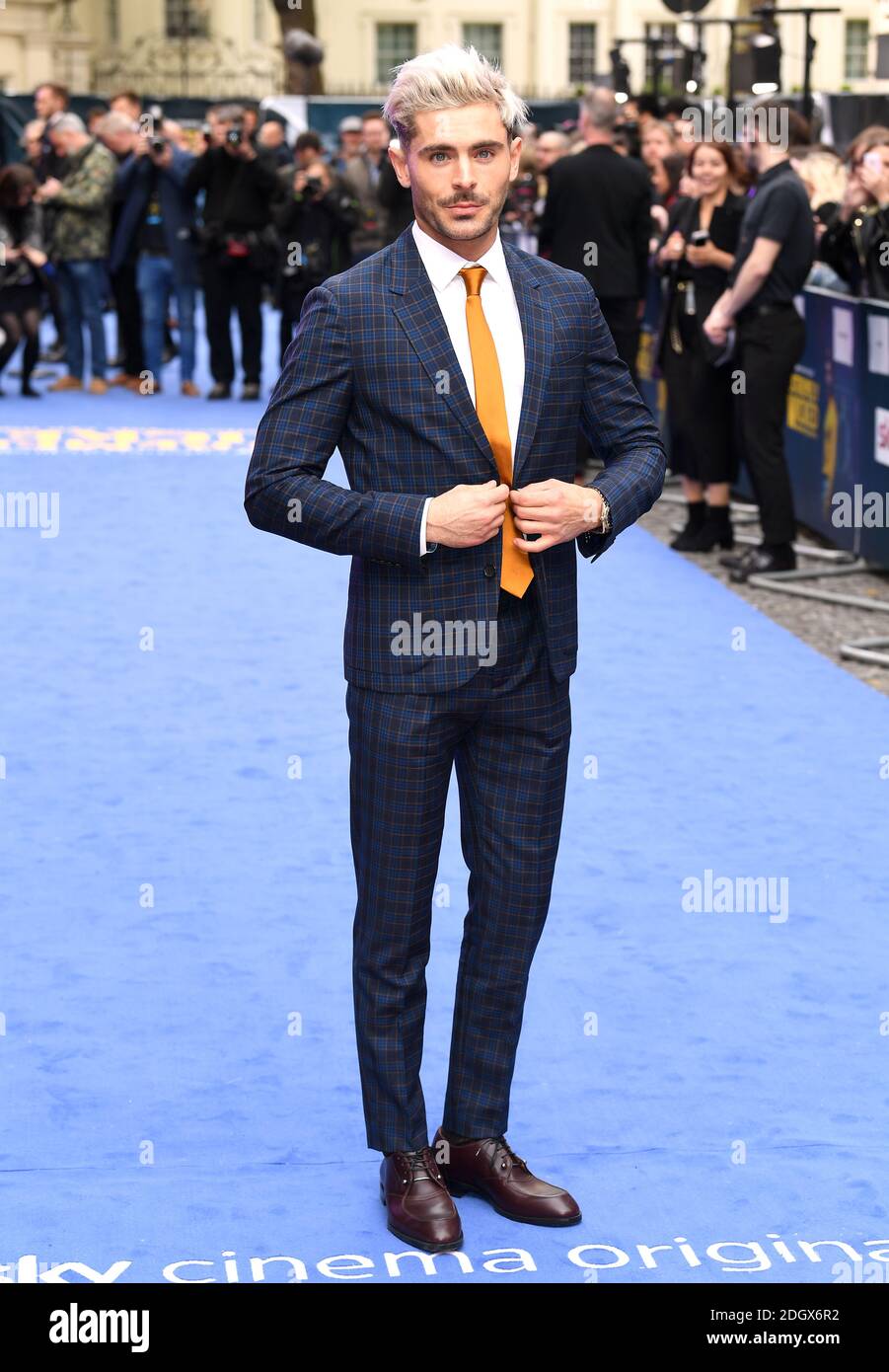 Zac Efron bei der European Premiere von Extremely Wicked, Shocking Evil and Vile am 24. April 2019 im Curzon Mayfair, London. Bildnachweis sollte lauten: Doug Peters/EMPICS Stockfoto