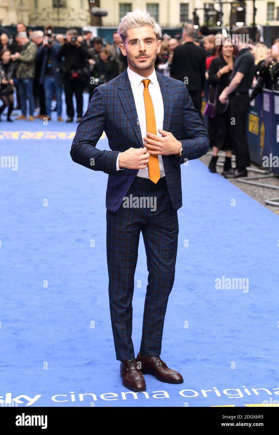 Zac Efron bei der European Premiere von Extremely Wicked, Shocking Evil and Vile am 24. April 2019 im Curzon Mayfair, London. Bildnachweis sollte lauten: Doug Peters/EMPICS Stockfoto