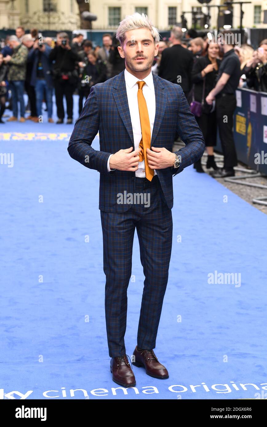 Zac Efron bei der European Premiere von Extremely Wicked, Shocking Evil and Vile am 24. April 2019 im Curzon Mayfair, London. Bildnachweis sollte lauten: Doug Peters/EMPICS Stockfoto