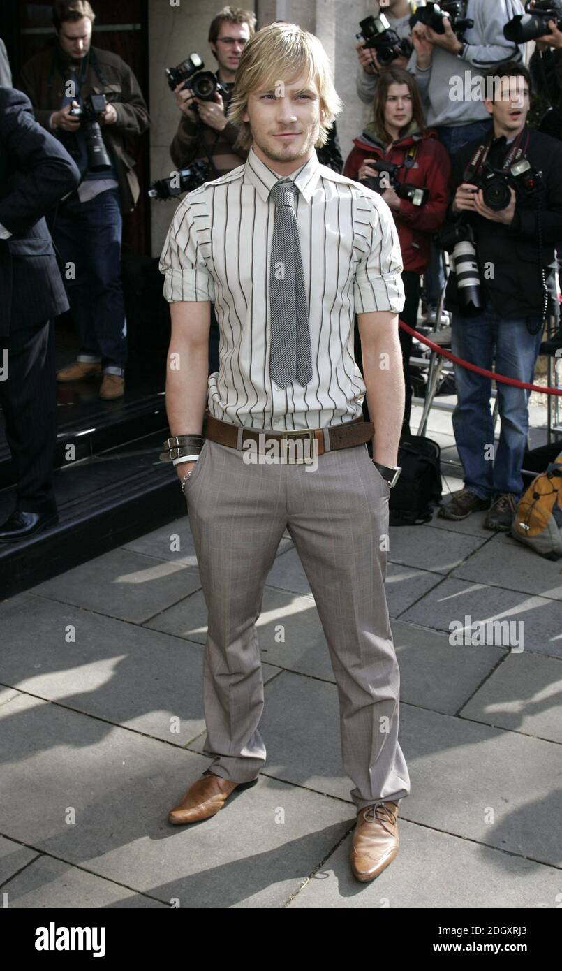 Matthew Wolfenden bei den Tric (Television and Radio Industries Club) Awards 2007 im Grosvenor House Hotel im Zentrum von London. Stockfoto