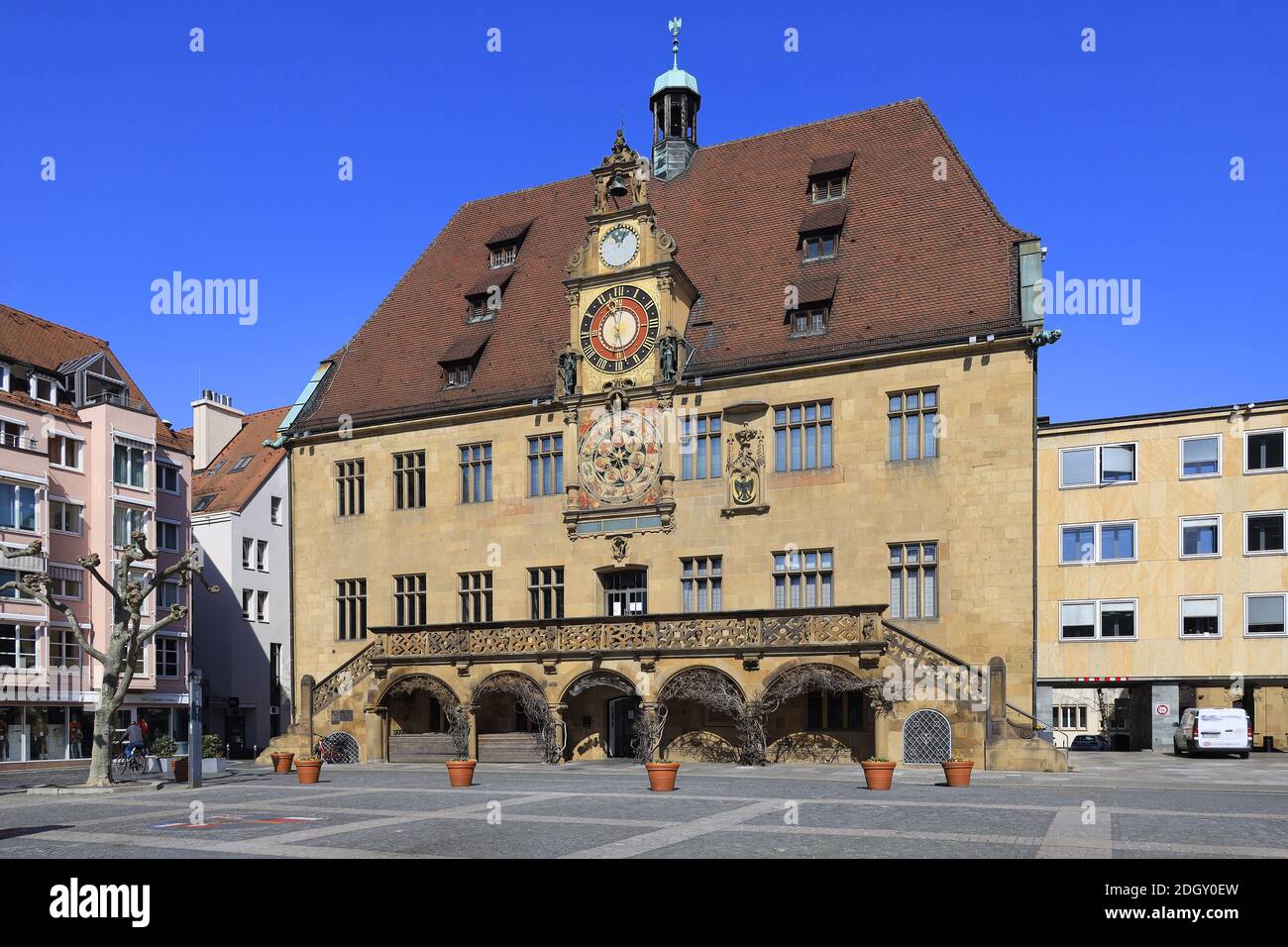 Das Heilbronner Rathaus Stockfoto
