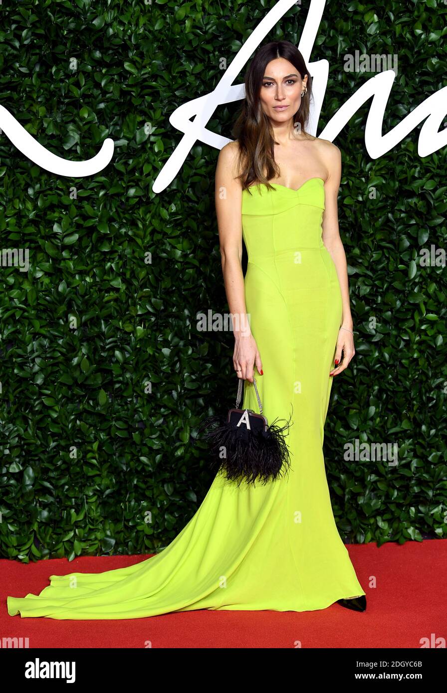 Giorgia Tordini bei den Fashion Awards 2019 in der Royal Albert Hall, Kensington Gore, London. Stockfoto