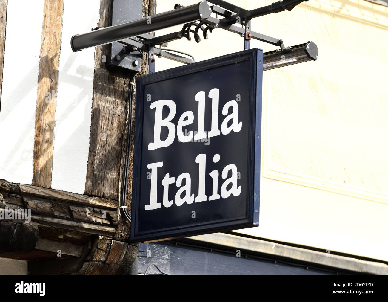 Bella Italia Restaurant, Cambridge City Centre. Bildnachweis sollte lauten: Doug Peters/EMPICS Stockfoto