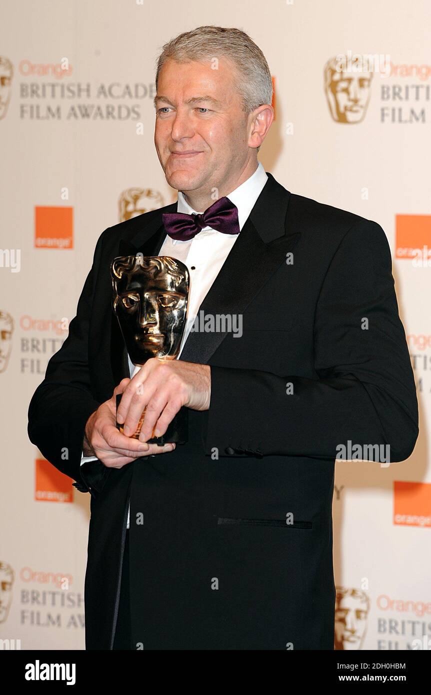 Ivan Denleavy mit dem Outsranding British Contribution to Cinema Award bei den British Academy Film Awards 2009 im Royal Opera House in Covent Garden, im Zentrum von London. DIE VERWENDUNG DIESES BILDES IST BIS SONNTAG, 8. FEBRUAR, 21:30 UHR GMT STRENG GESPERRT. Stockfoto