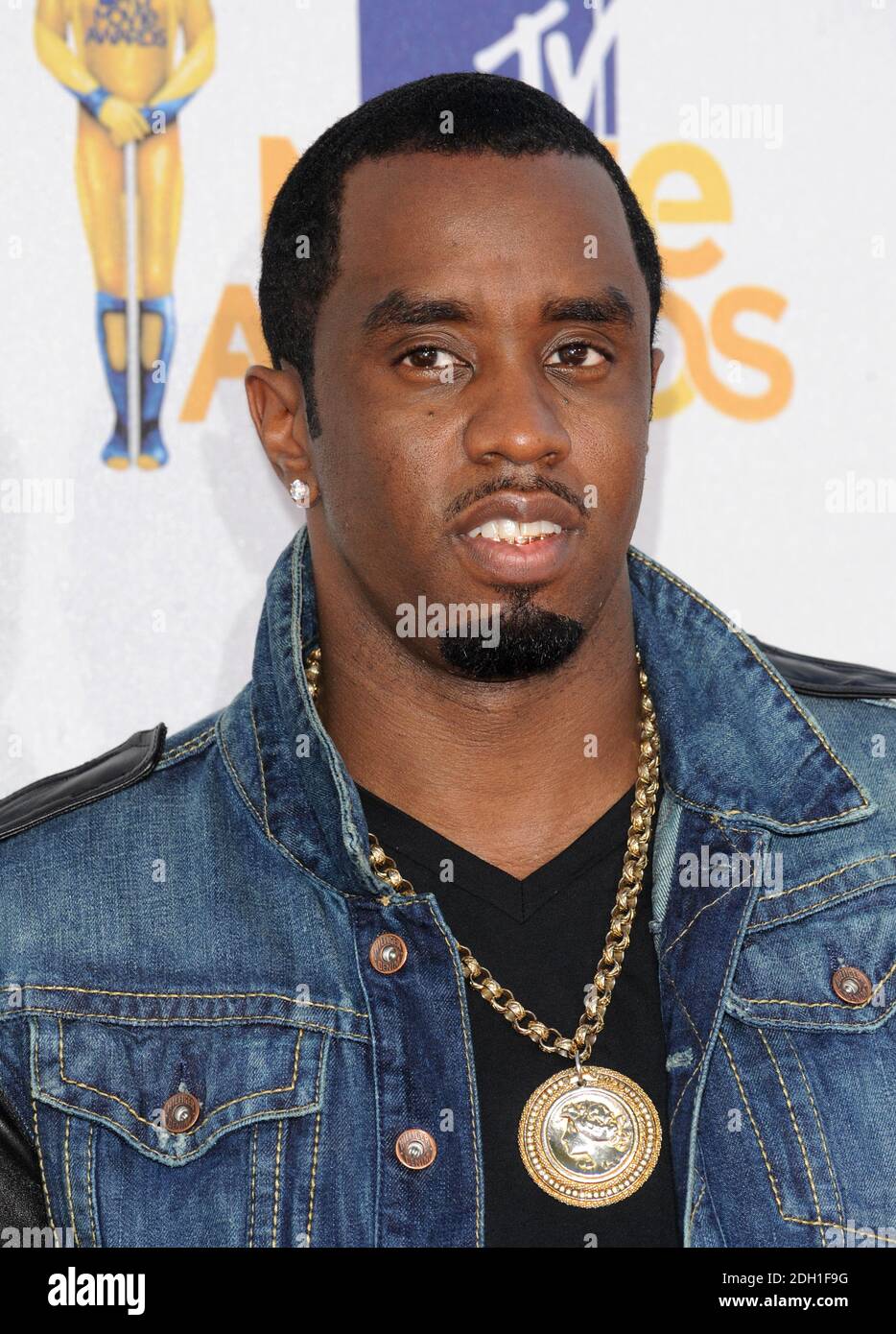 Sean Diddy Combs kommt für die MTV Movie Awards 2010, Universal Studios, Los Angeles. Stockfoto