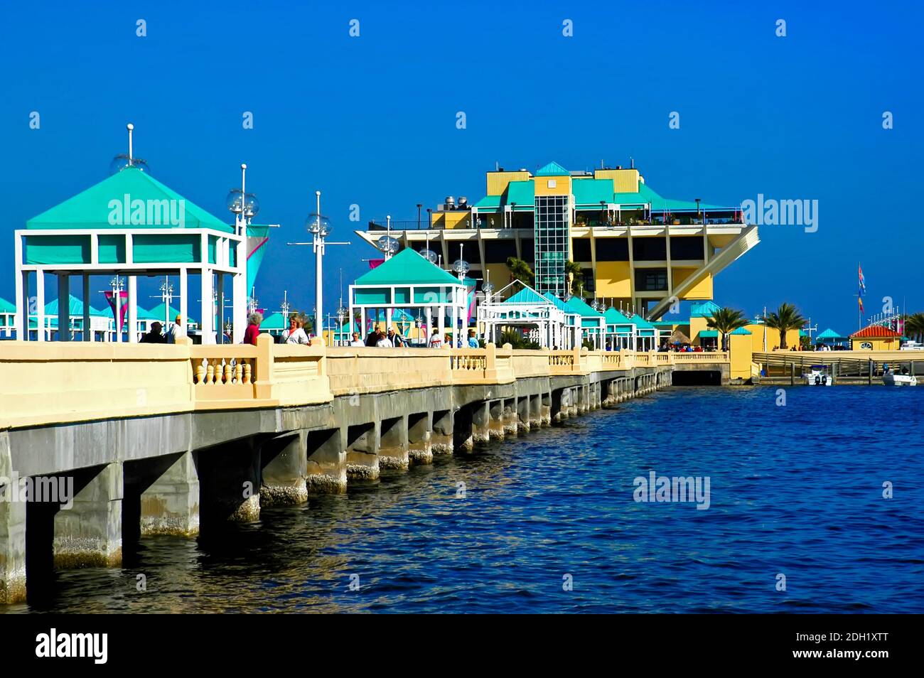 Der Pier in St. Petersburg, Florida Stockfoto