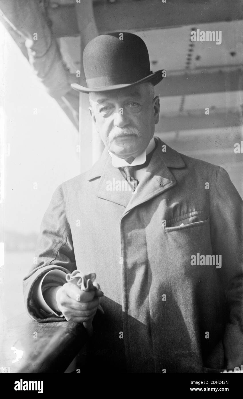 Sir Charles Johnston, 1. Baronet (1848 – 1933) Oberbürgermeister von London für 1914 –15 Stockfoto