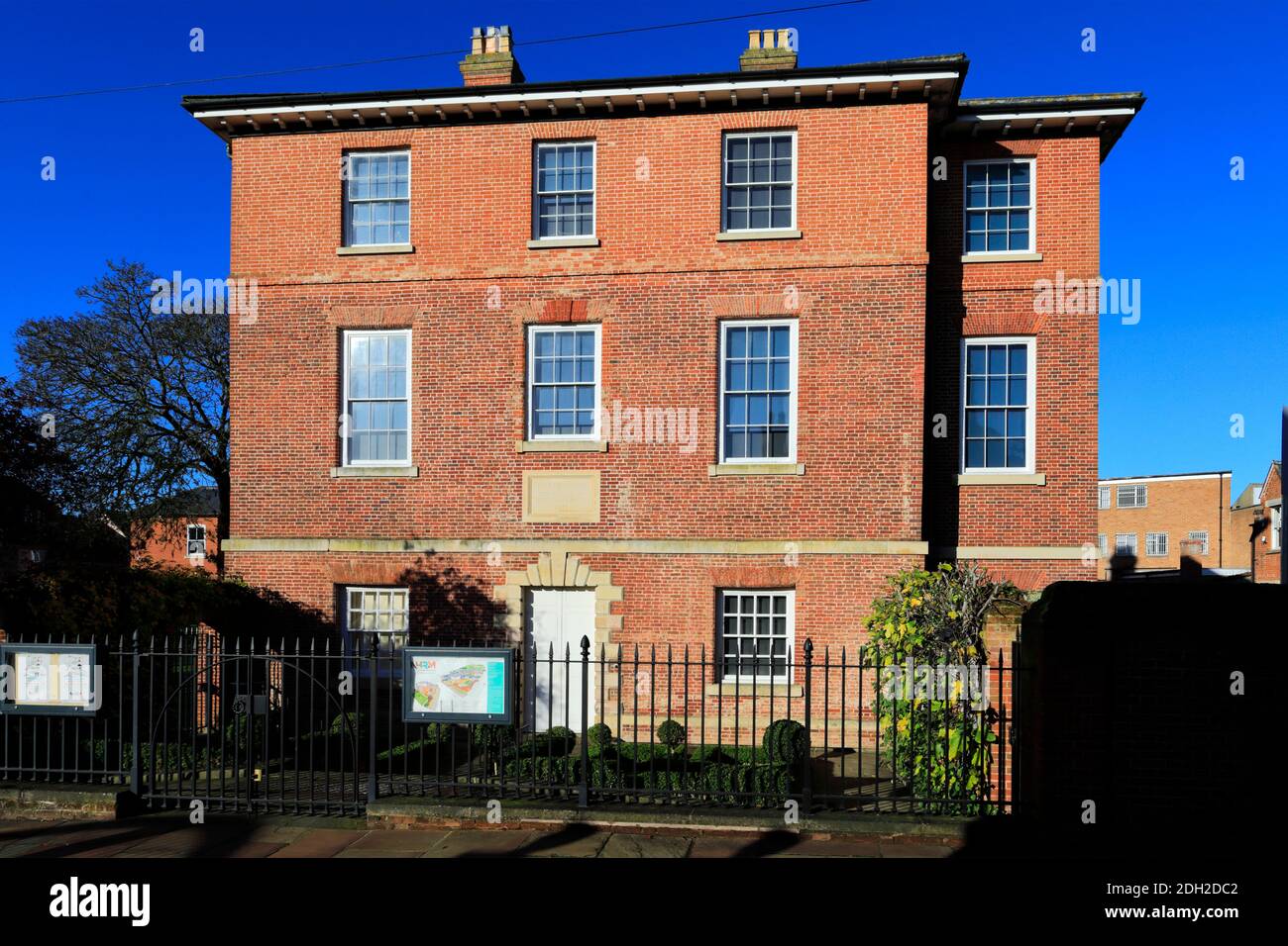 The Palace House, Horse Racing Museum, Newmarket Town, Suffolk, England, Großbritannien Stockfoto