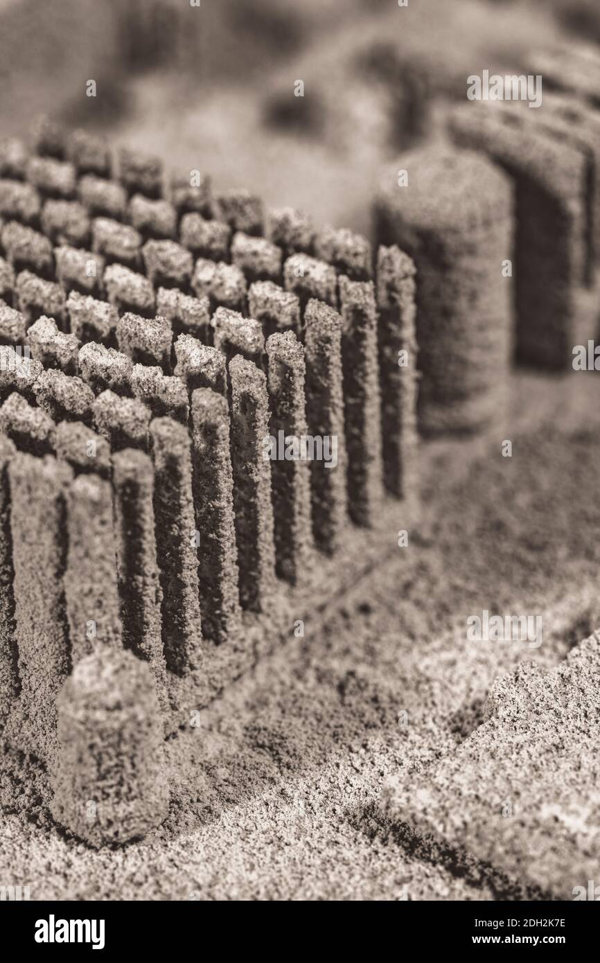 Monochromatische Sepia abstrakt von PC-Motherboard / Desktop-PC-Motherboard Oberfläche behandelt. Als Technologie abstrakt, abstrakte Computer, alte Technologie. Stockfoto