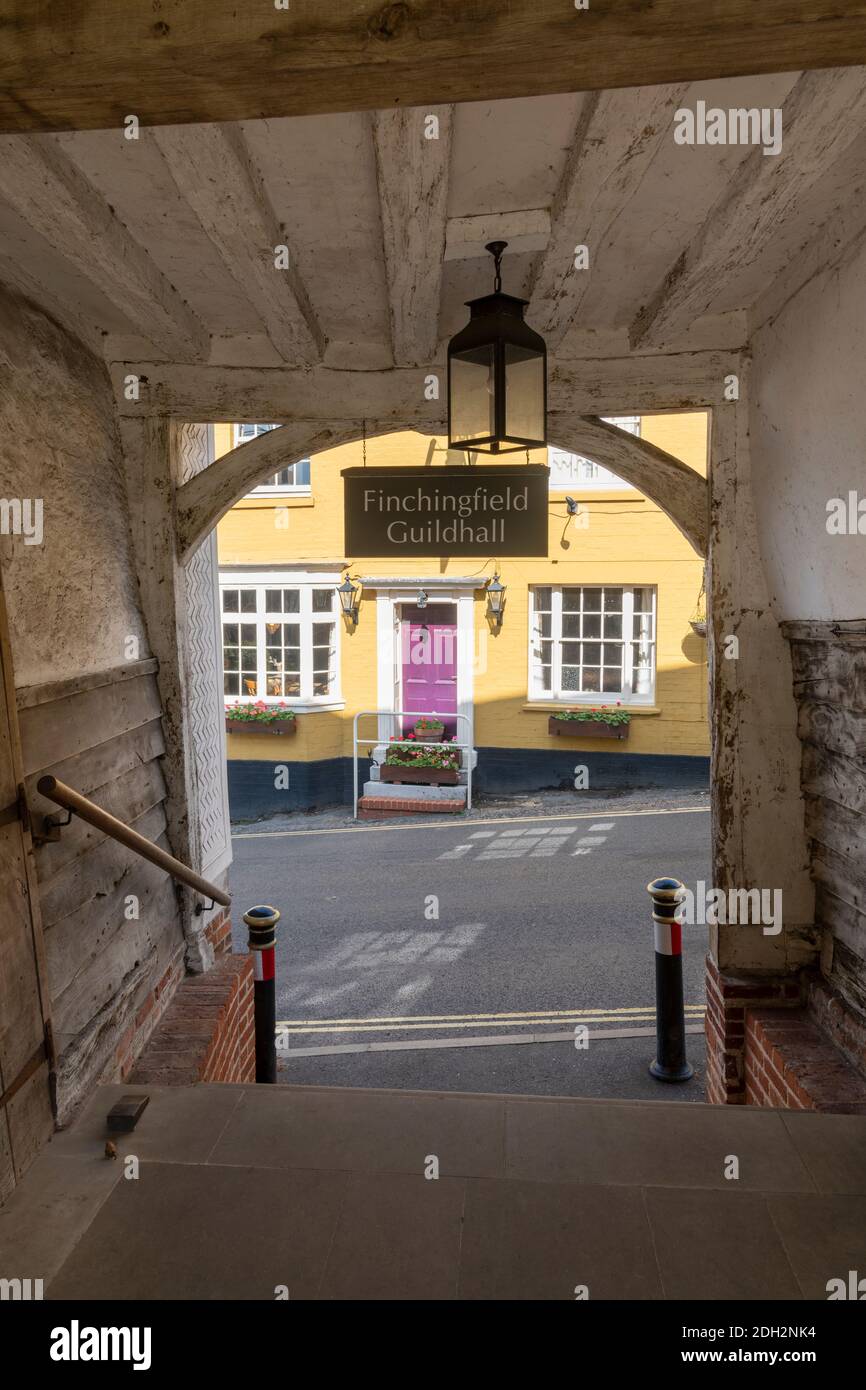 Großbritannien, England, Essex, Finchingfield, Guildhall Stockfoto