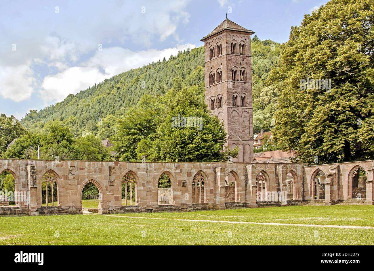 Kloster St. Peter und Paul, Hirsau bei Calw, Schwarzwald Stockfoto