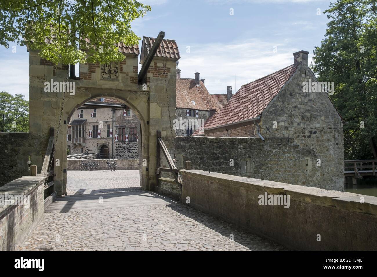 Burg Vischering Stockfoto