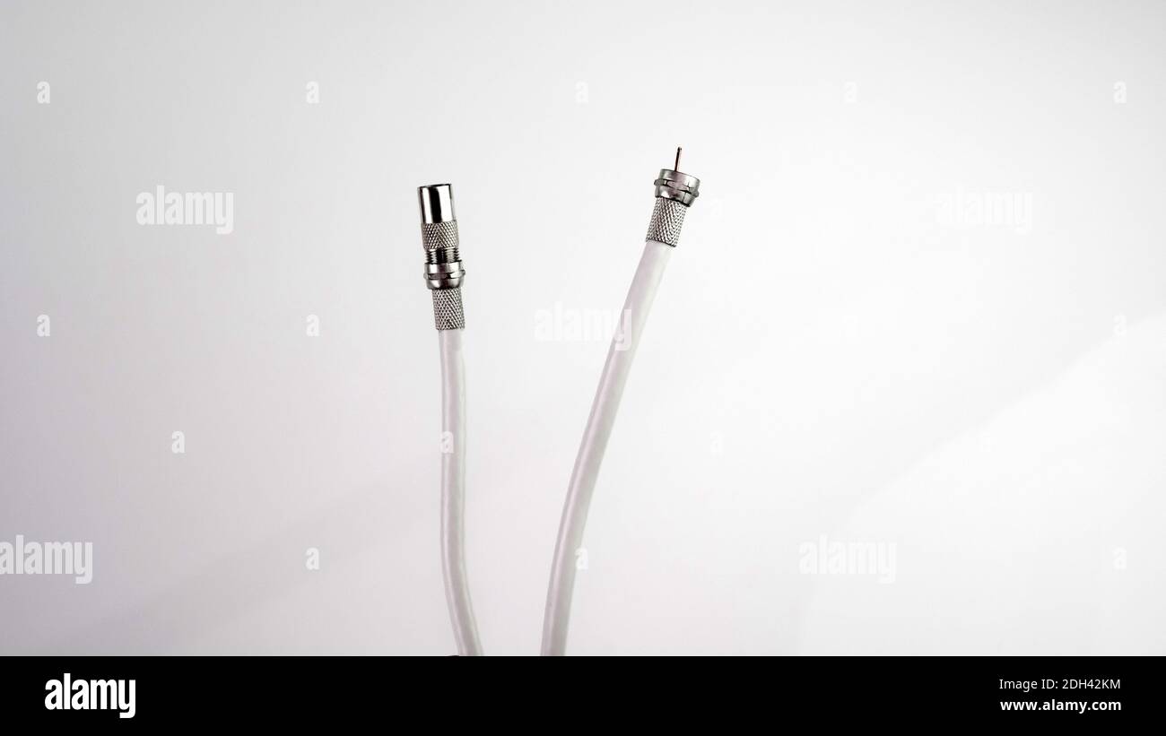 Antenna Cable with Female Adaptor. Stockfoto