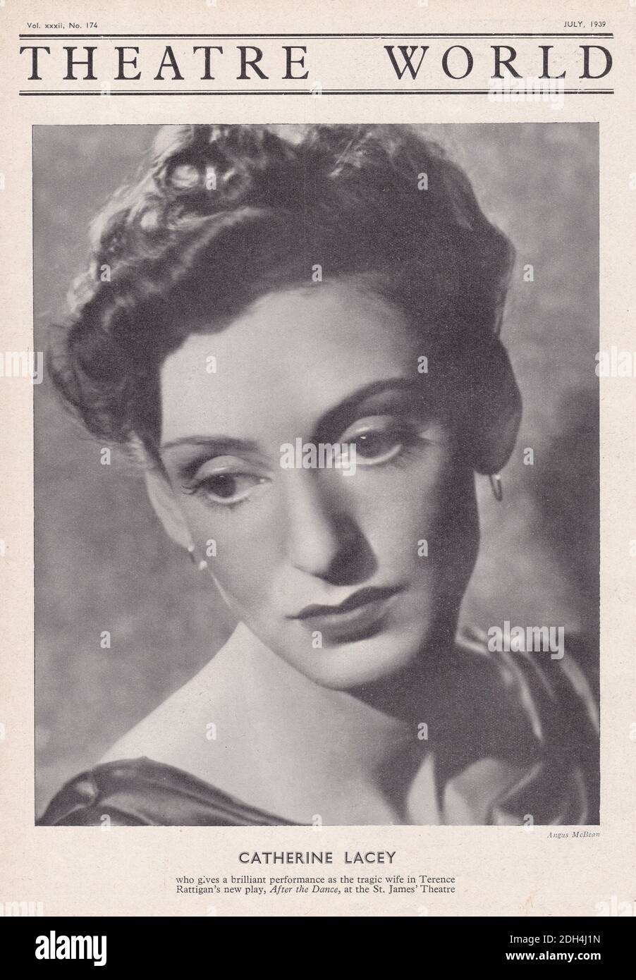 Catherine Lacey - englische Schauspielerin von Bühne und Leinwand. Stockfoto