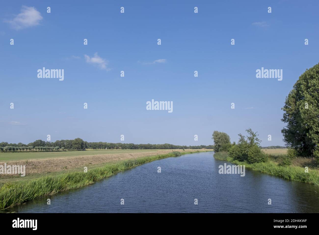 Der Berkel bei Eibergen Stockfoto