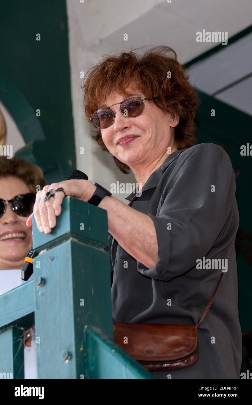 Marlène Jobert Teilnahme am 22. Foret des Livres in Chanceaux-près-Loches, Frankreich, am 27 2017. August. Foto von Pascal Avenet/ABACAPRESS.COM Stockfoto