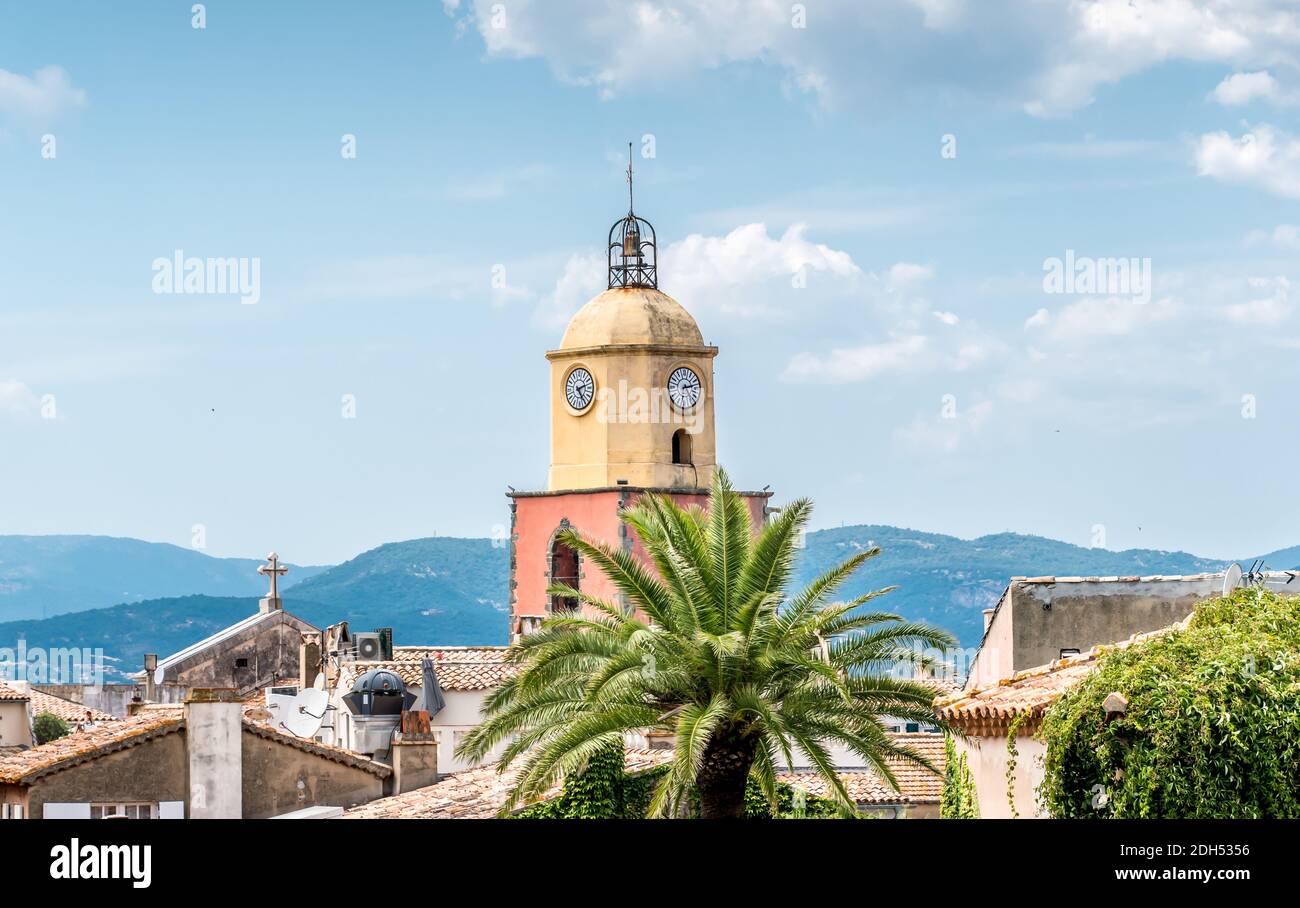 Notre-Dame-de-l'Assomption Kirche von Saint-Tropez Stockfoto