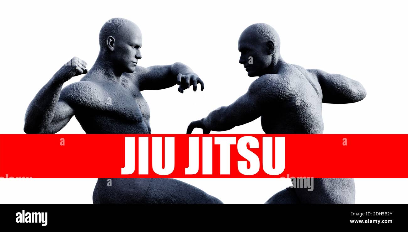 Jiu Jitsu Stockfoto