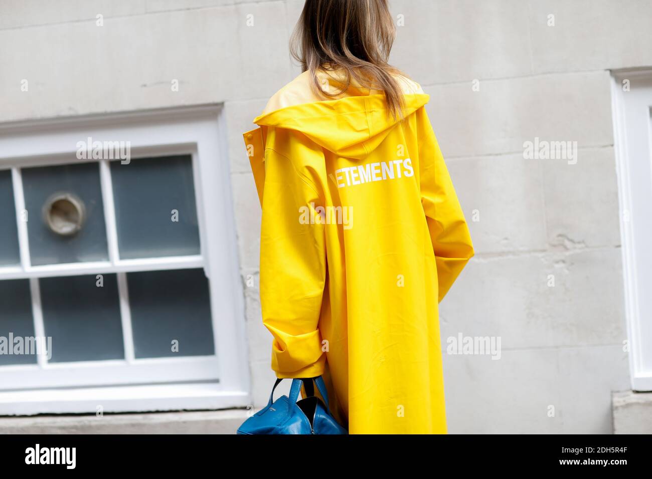 Street Style, Ankunft in Simone Rocha Frühjahr-Sommer 2018 Show im Middle Temple, in London, Großbritannien, am 16. September 2017 statt. Foto von Marie-Paola Bertrand-Hillion/ABACAPRESS.COM Stockfoto