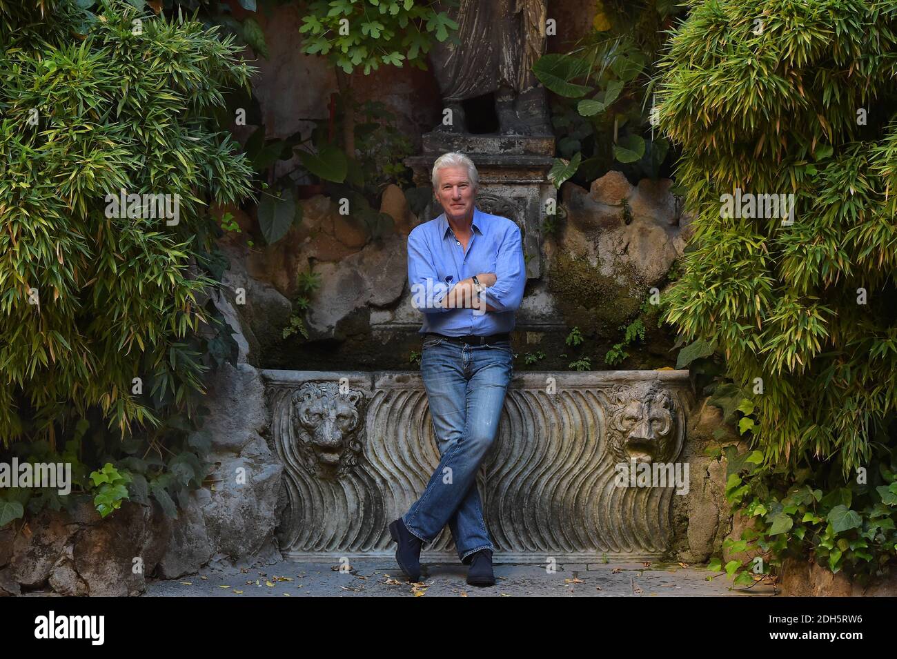 DER US-Schauspieler Richard Gere nimmt am 18. September 2017 in Rom, Italien, an einer Fotoaufnahme des Films "Norman: The moderate Rise and tragic Fall of a New York Fixer" Teil. Foto von Eric Vandeville/ABACAPRESS.COM Stockfoto