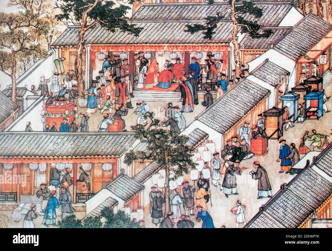 Ehe im wohlhabenden Suzhou - Xu Yang Stockfoto