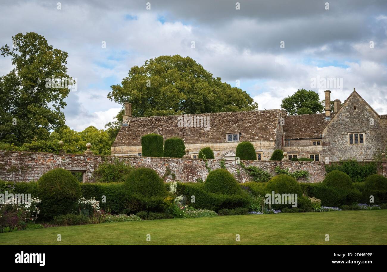 Avebury England , UK - Gärten von avebury Villa in Dovecote in Avebury, Wiltshire , England, Stockfoto