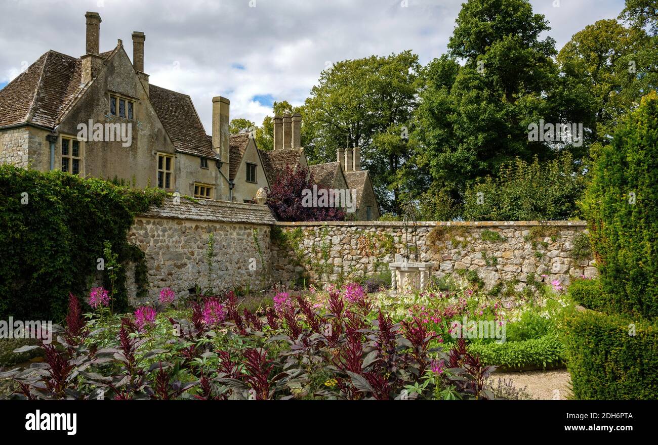 Avebury England , UK - Gärten von avebury Villa in Dovecote in Avebury, Wiltshire , England, Stockfoto