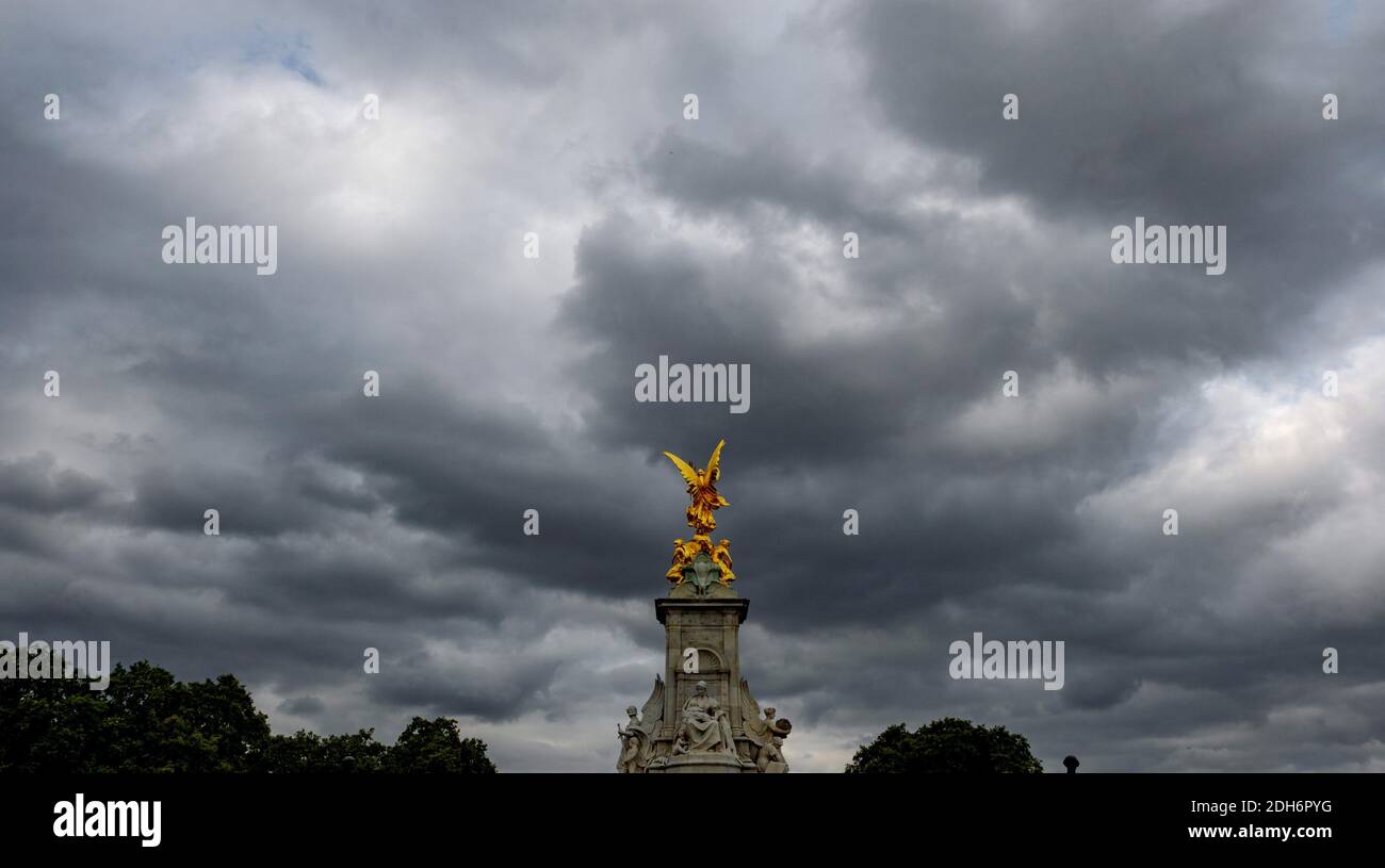 Kunstvolles Queen Victoria Memorial vor dem Buckingham Palace, London, england Stockfoto