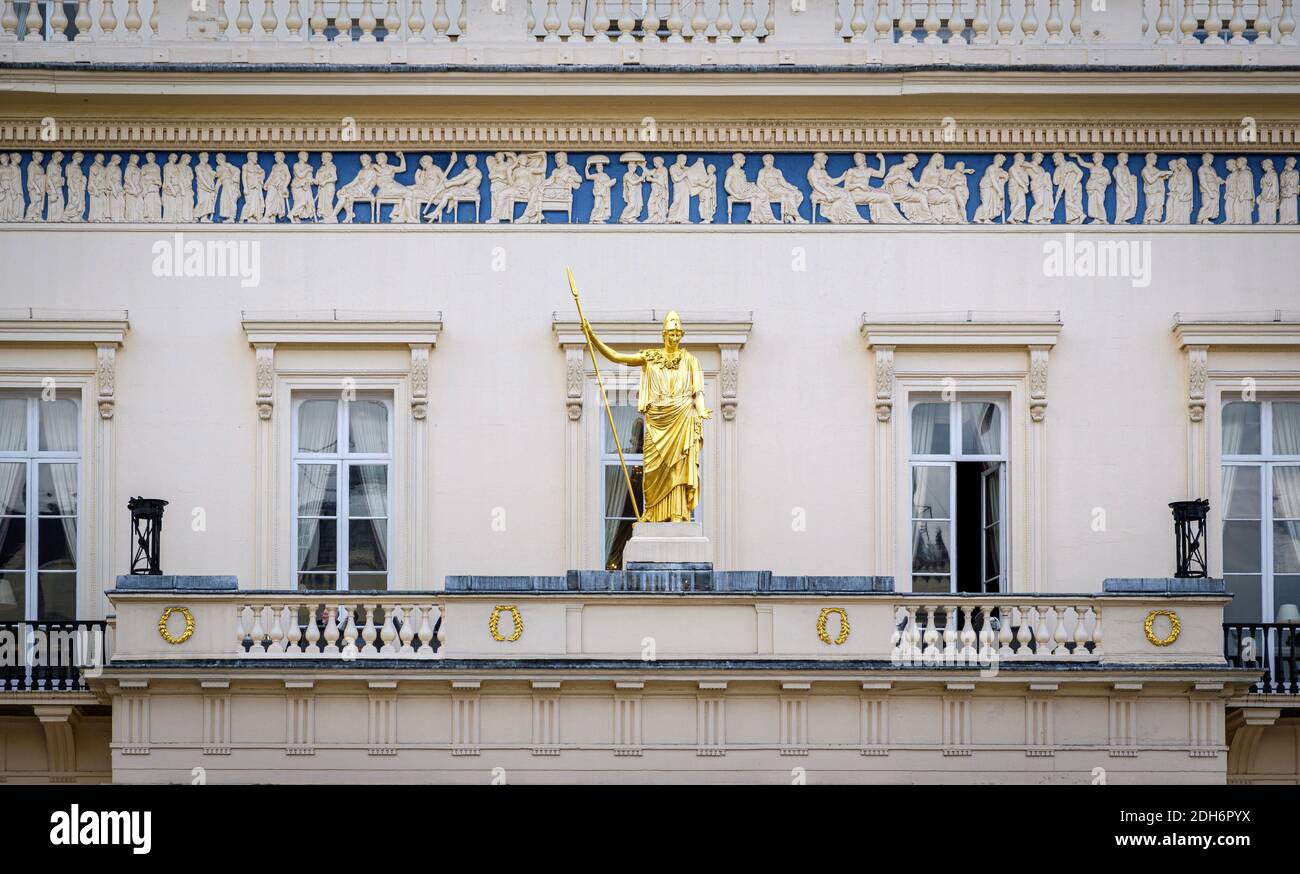 Fassade des buckingham Palastes in london, england Stockfoto