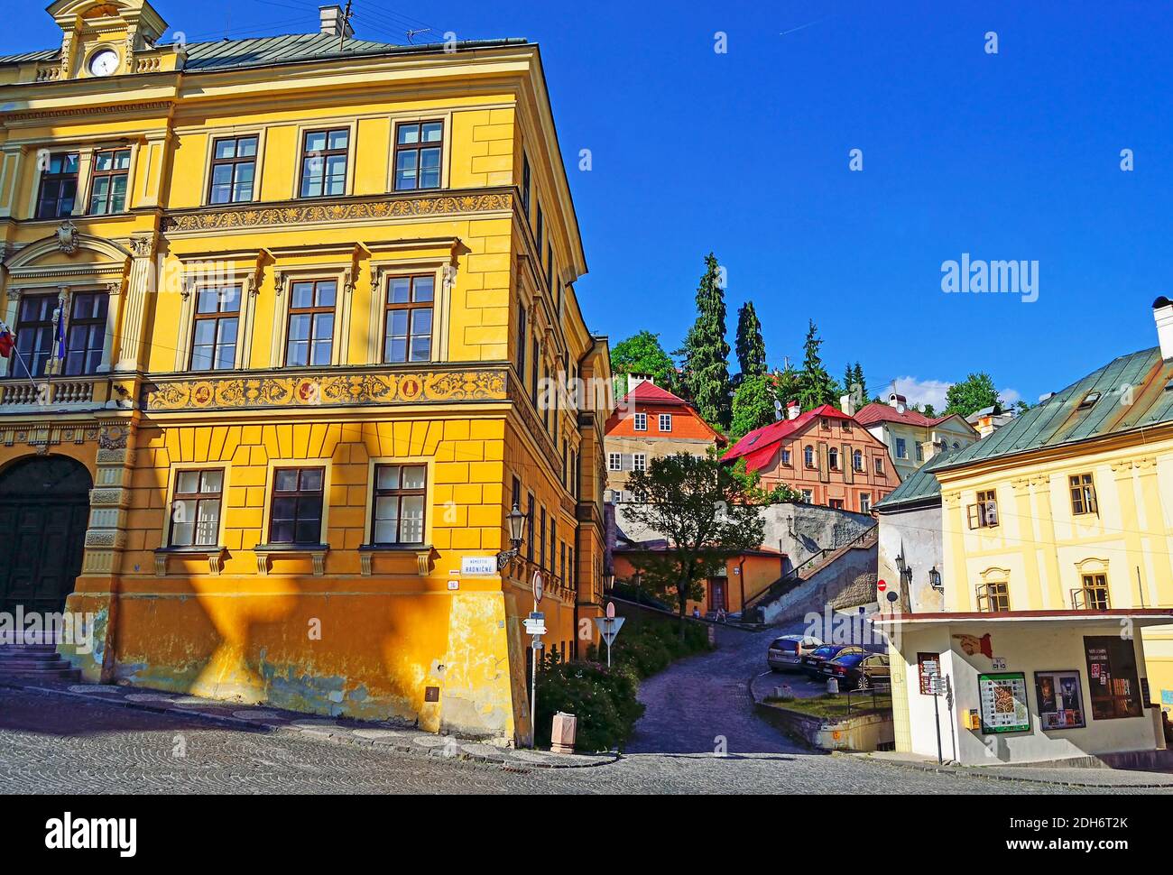 Banska Stiavnica, Slowakei Stockfoto
