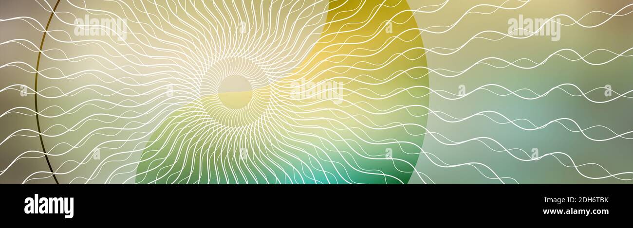 Yin, Yang, Medizin, chinesisch, tcm, Symbol, Zeichen, texturiertes Banner Stockfoto