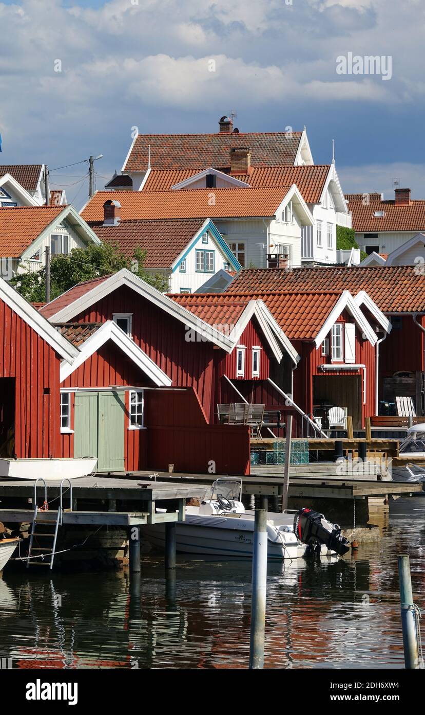 Hauleviksstrand auf der Insel Orust in Schweden Stockfoto