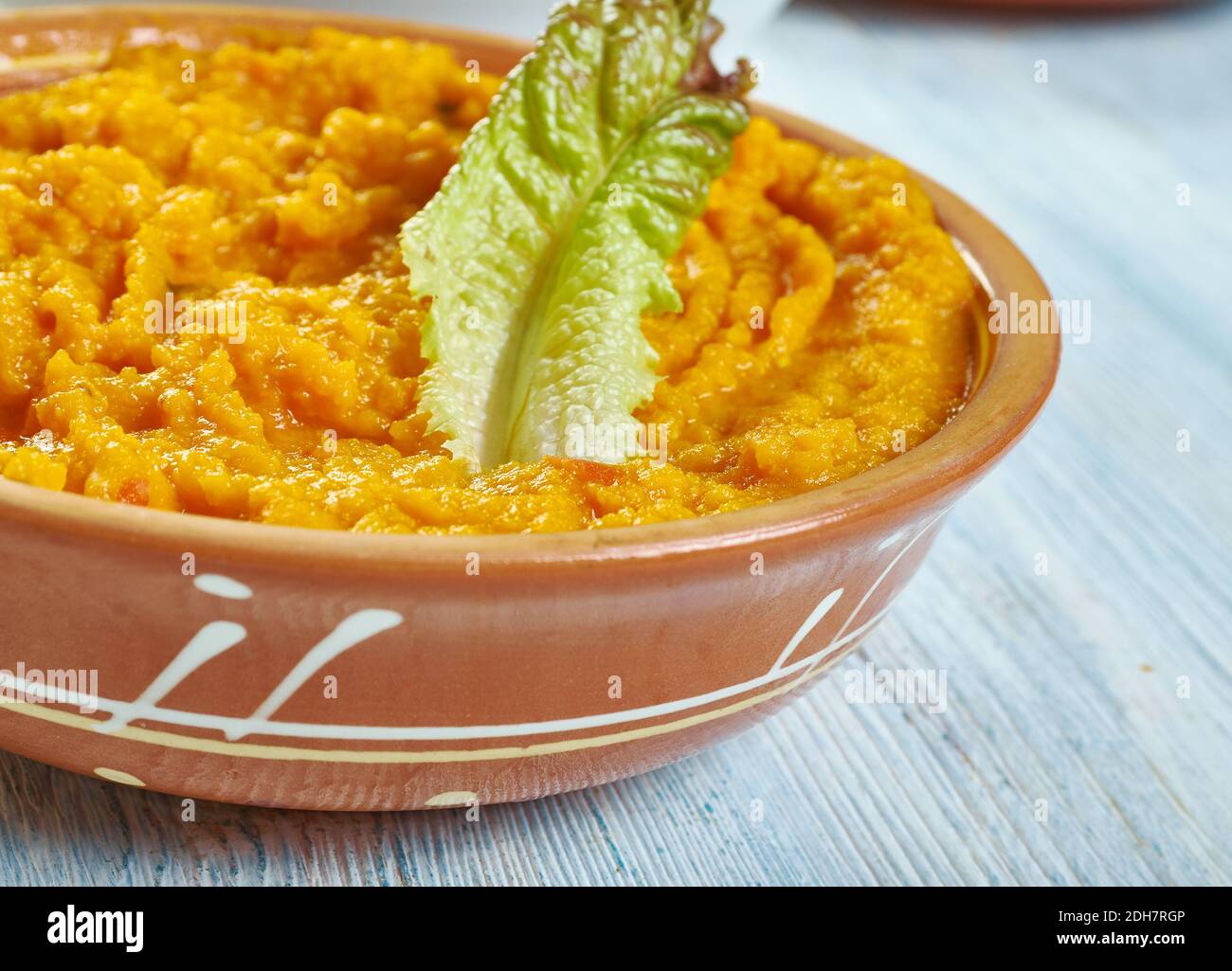 Kenianischer Supu ya Malenge Stockfoto