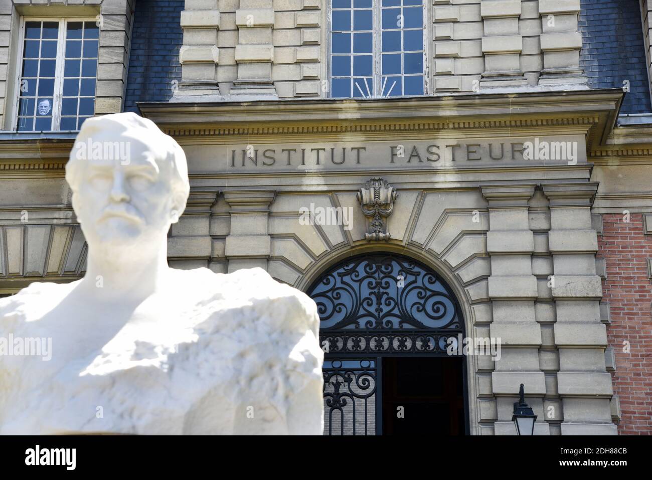 Paris (Frankreich): Gebäude des Pasteur-Instituts im 15. Arrondissement. Das Pasteur-Institut ist eine französische gemeinnützige private Stiftung Stockfoto