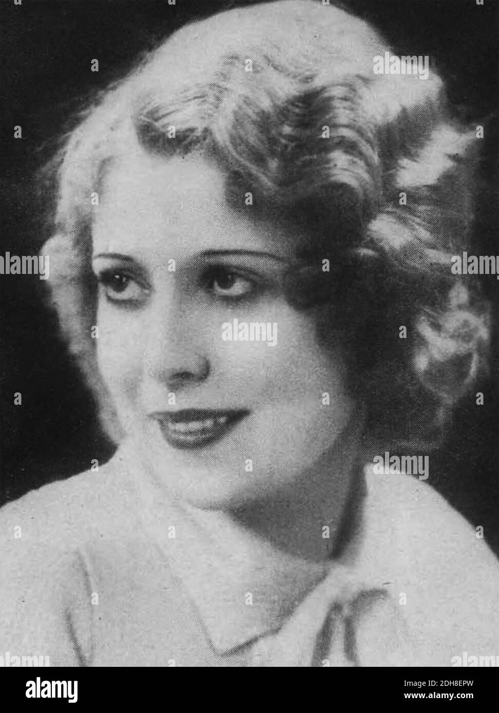 ANNETTE HANSHAW (1901-1985) amerikanische Jazzsängerin in den 1930er Jahren Stockfoto