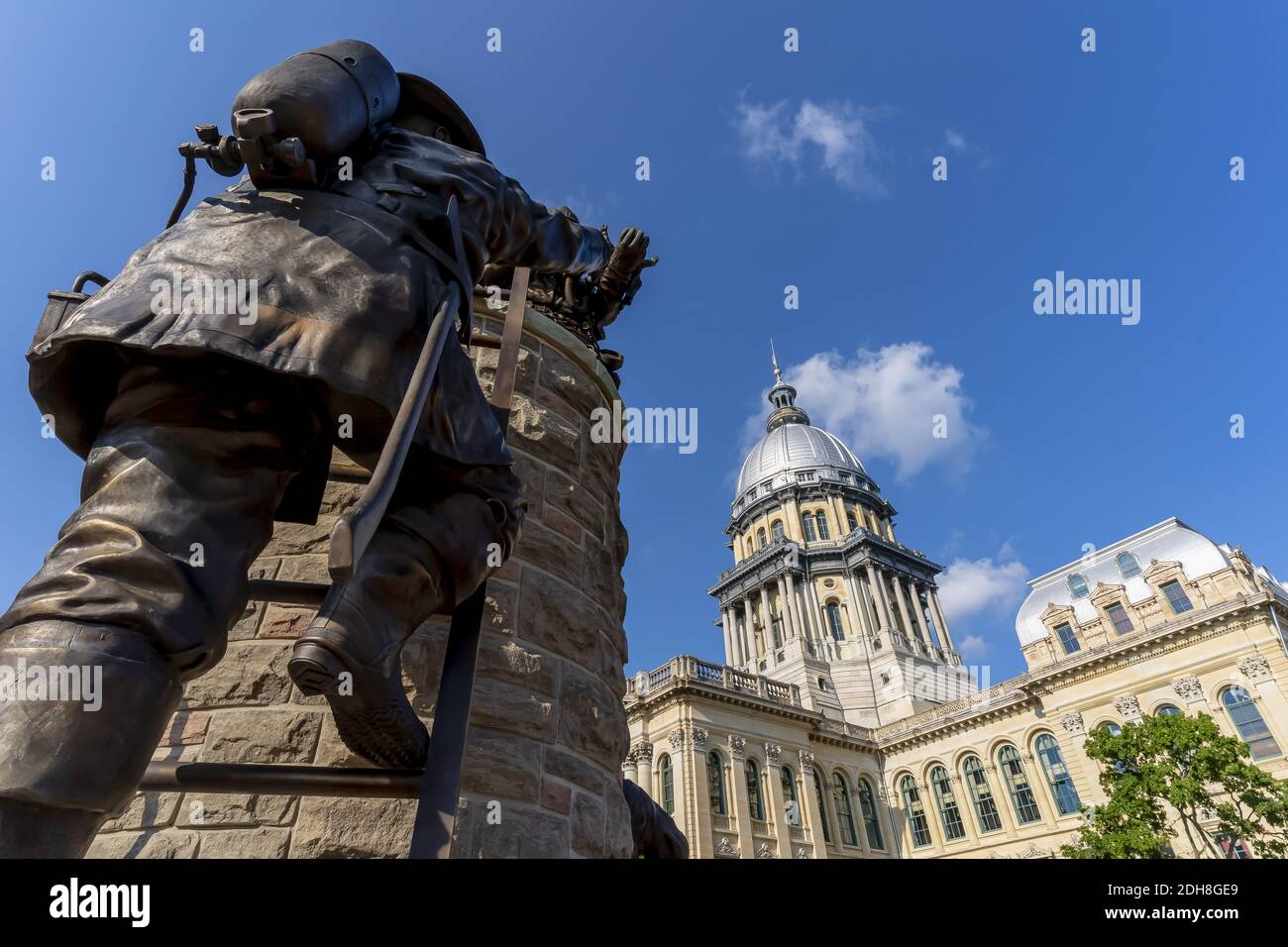 Illinois State Capitol Building Stockfoto