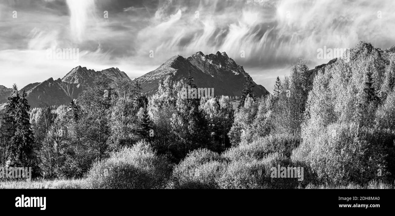 Wunderschöne Natur und Wasserfall im Slowakischen Paradies, Slowakei Stockfoto