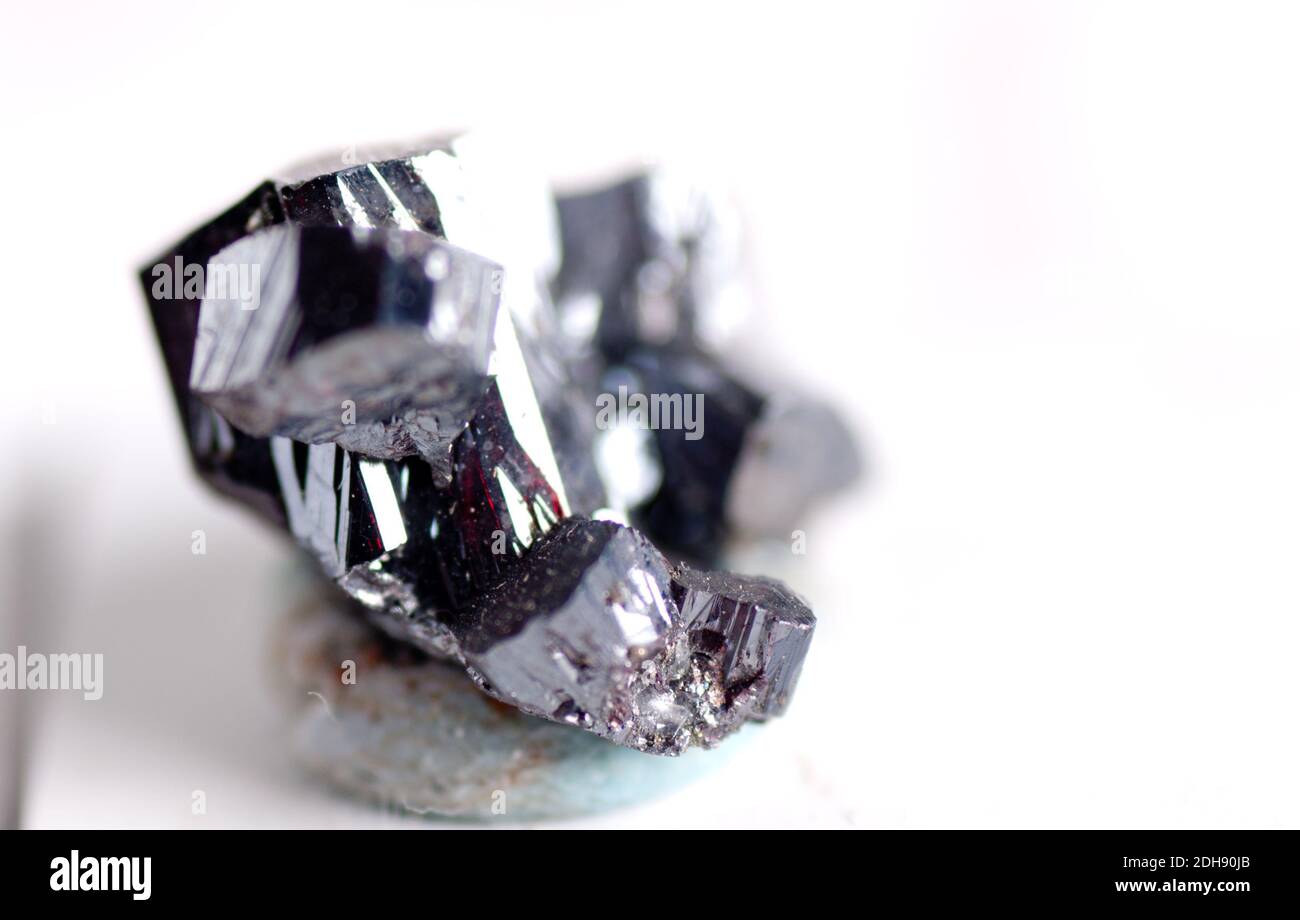 Pyrargyrite Metall mineralischen Probe, ruby Silber oder Rot Silber Erz Stockfoto