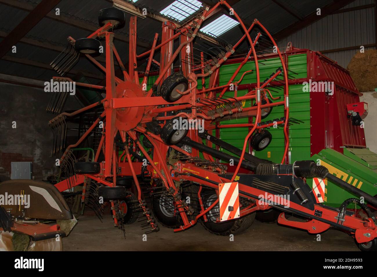 Landwirtschaftliche Maschine holland Stockfoto