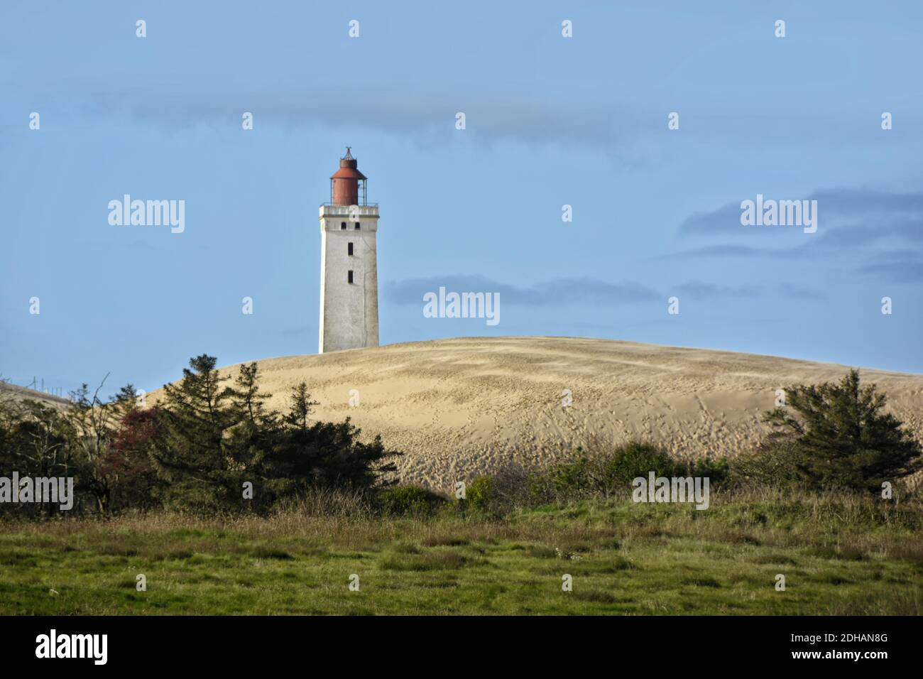 Rubjerg Knude Fyr Dänemark Stockfoto