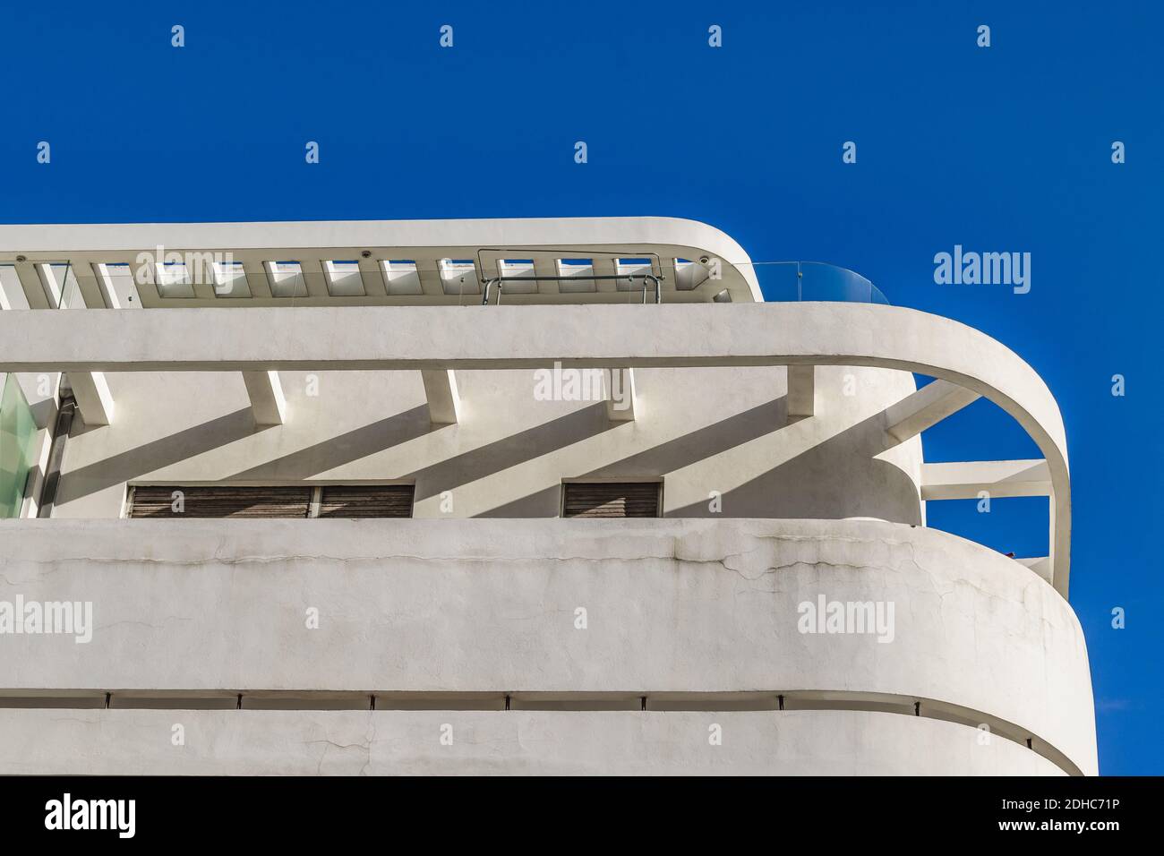 Gebäude Im Bauhaus-Stil, Tel Aviv, Israel Stockfoto