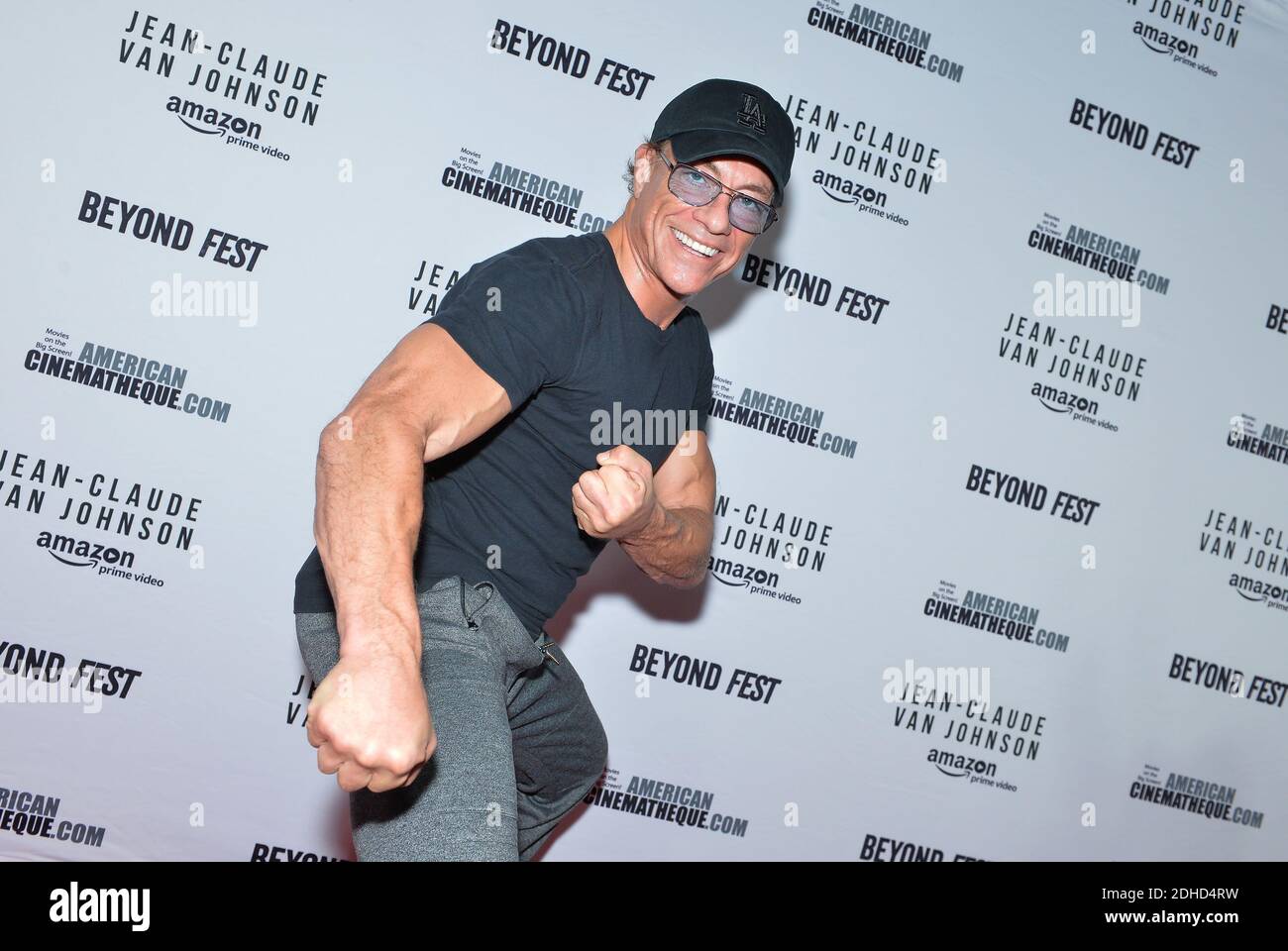 Jean-Claude Van Damme nimmt am 9. Oktober 2017 in Los Angeles, CA, USA, an der Beyond Fest-Vorführung und dem Cast/Creator Panel der exklusiven Serie 'Jean-Claude Van Johnson' von Amazon Prime Video Teil. Foto von Lionel Hahn/ABACAPRESS.COM Stockfoto