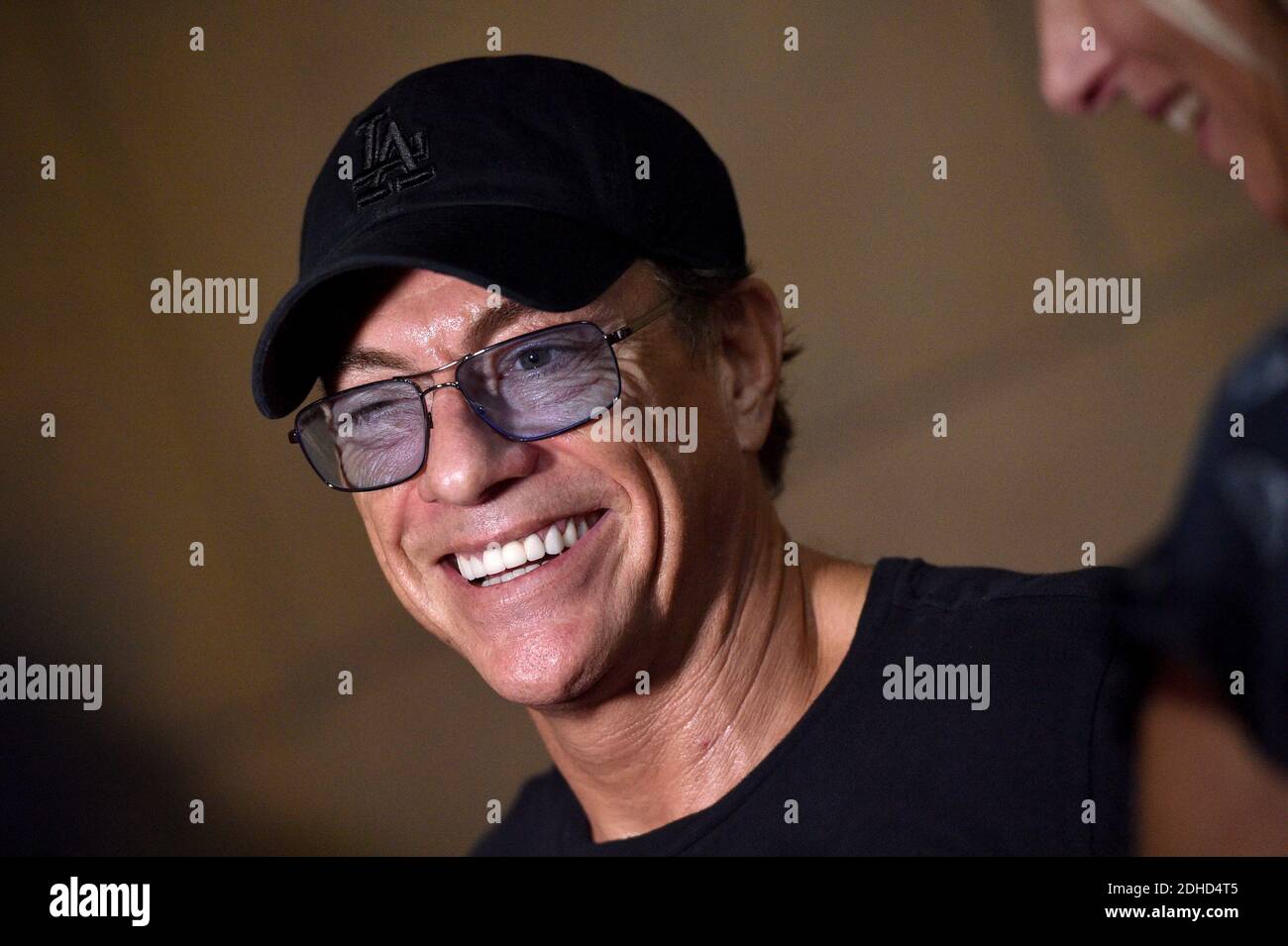 Jean-Claude Van Damme nimmt am 9. Oktober 2017 in Los Angeles, CA, USA, an der Beyond Fest-Vorführung und dem Cast/Creator Panel der exklusiven Serie 'Jean-Claude Van Johnson' von Amazon Prime Video Teil. Foto von Lionel Hahn/ABACAPRESS.COM Stockfoto