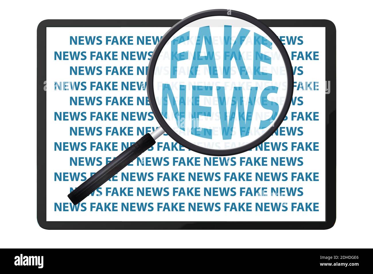 Fake News Konzept in Information Manipulation Konzept Stockfoto Fake News Konzept in Information Manipulation Konzept Stockfoto