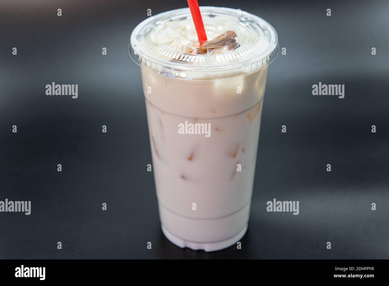 Weiße mexikanische Horchata Getränk wird diesen Thrist mit süßen Aromen zu unterdrücken. Stockfoto