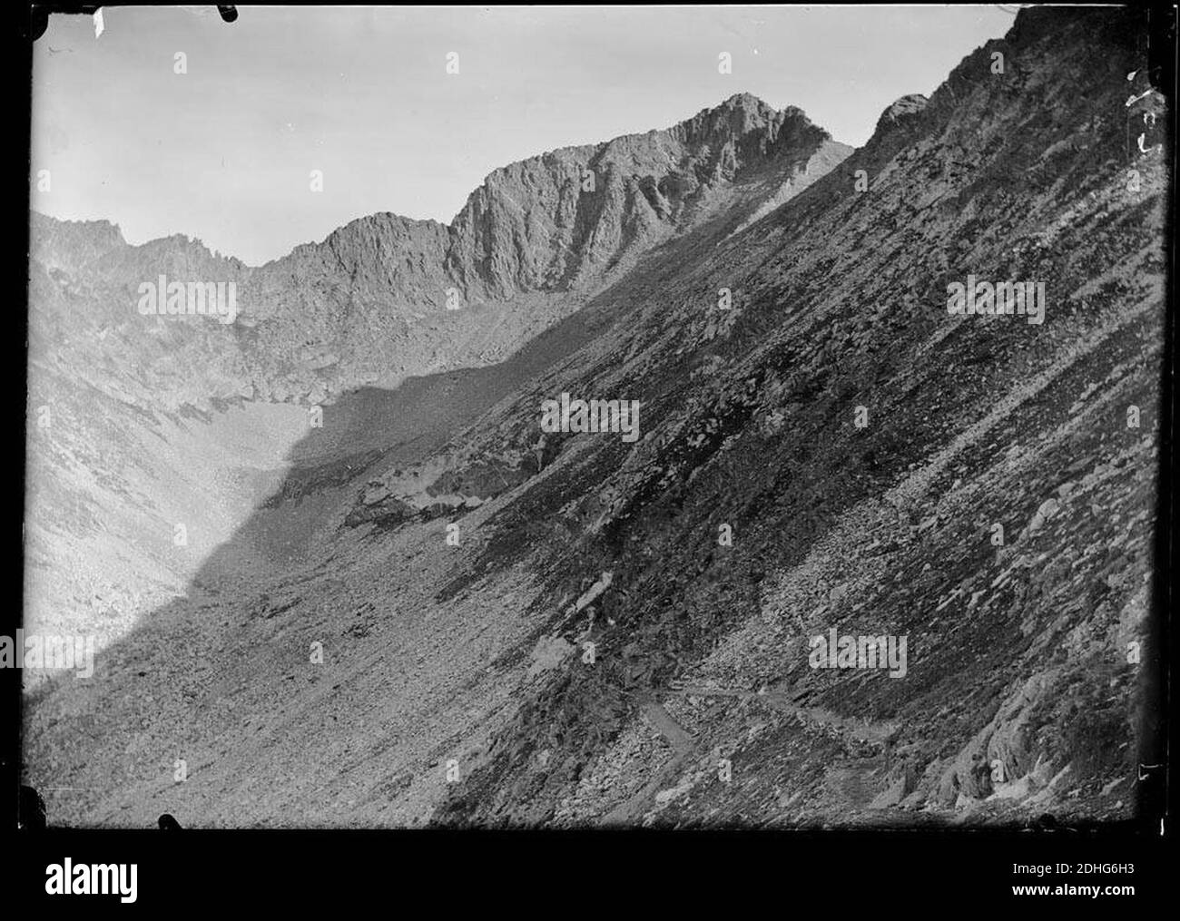 La Clapissa de l'OS, al Canigó. Stockfoto