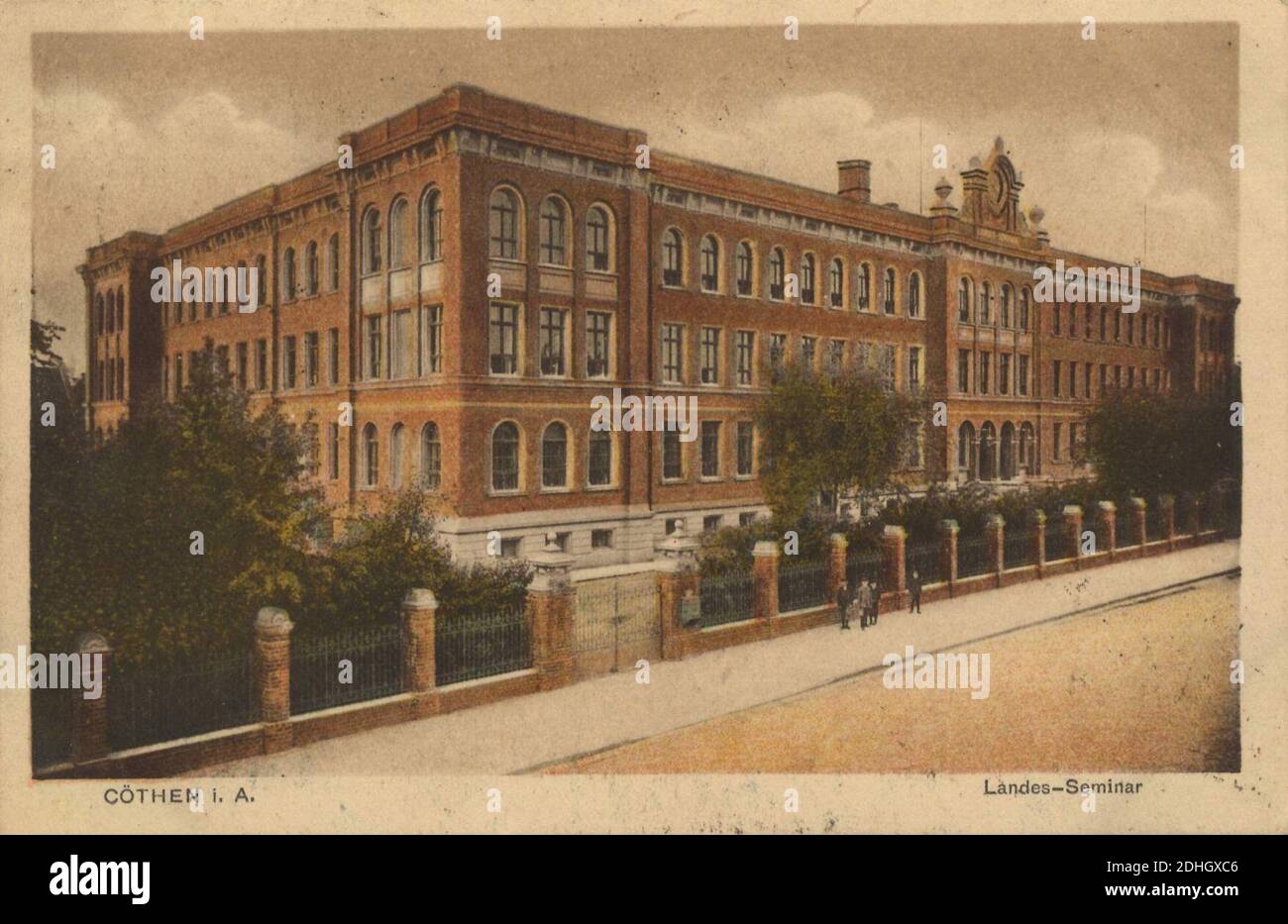 Köthen (Anh.), Sachsen-Anhalt - Landesseminar Stockfoto