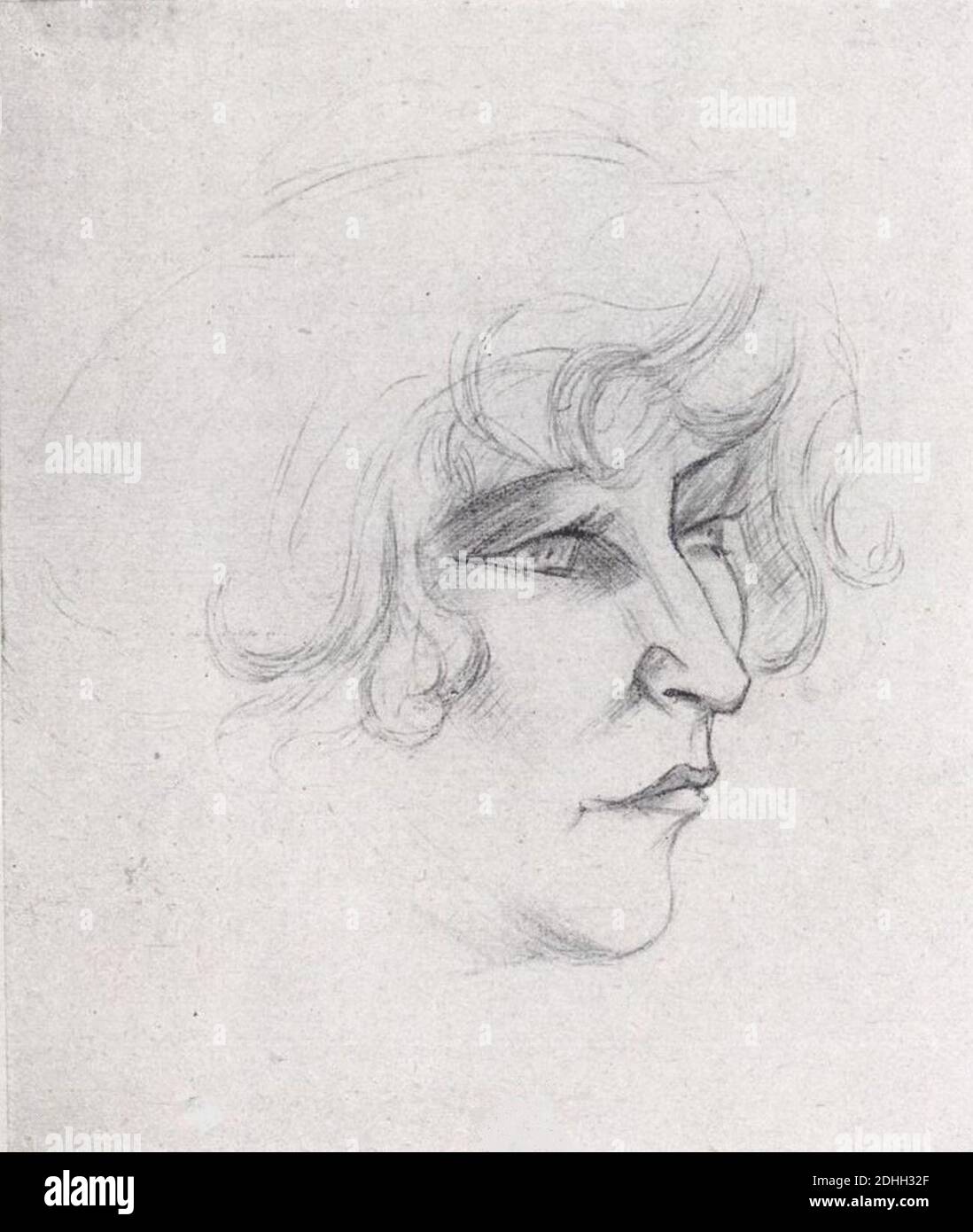 La chaîne des dames (Gabrielle Réval) - Colette (Sidonie-Gabrielle Colette). Stockfoto