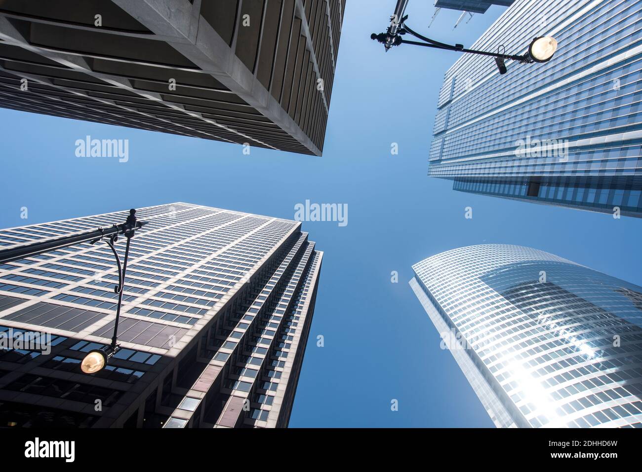 Chicago Wolkenkratzer Stockfoto